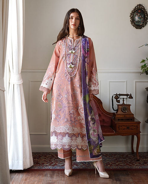 Mushq- Amoi Luxury Lawn Collection 2026 - Daisy Chain